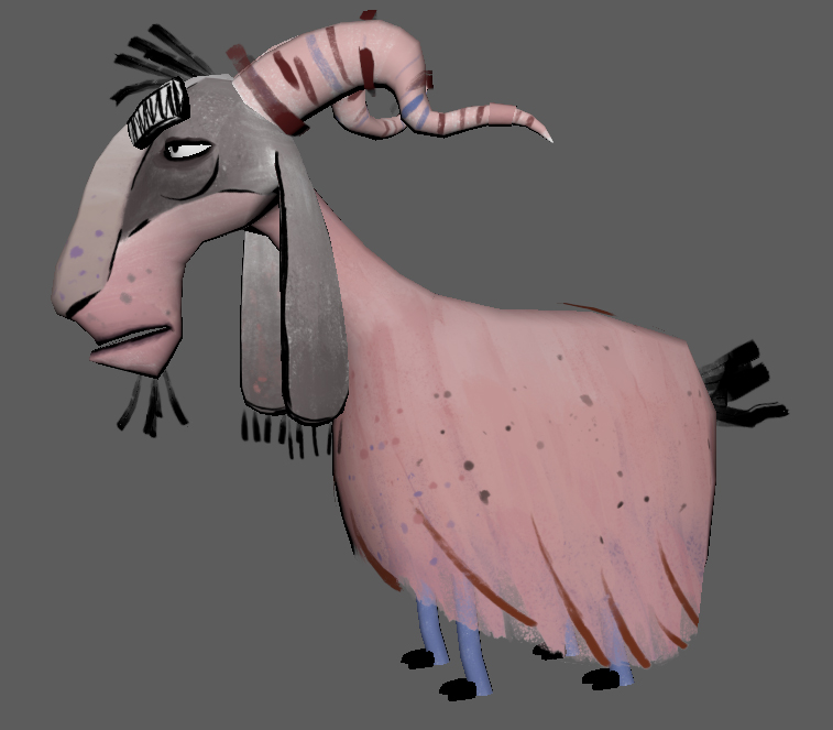 Goat without Shader
